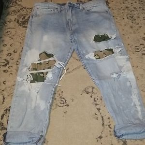Levi's Hi Ball camo Jeans